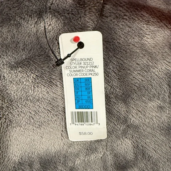 Skarlett Blue Vibrant Pink and Orange Bra - Picture 2 of 2